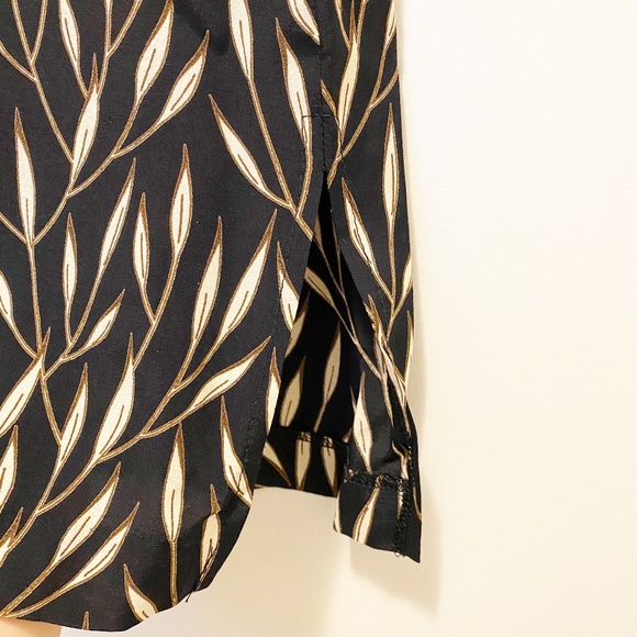 The Work 2 Piece Floral Tank & Skirt Set Black 4 S - Picture 8 of 10